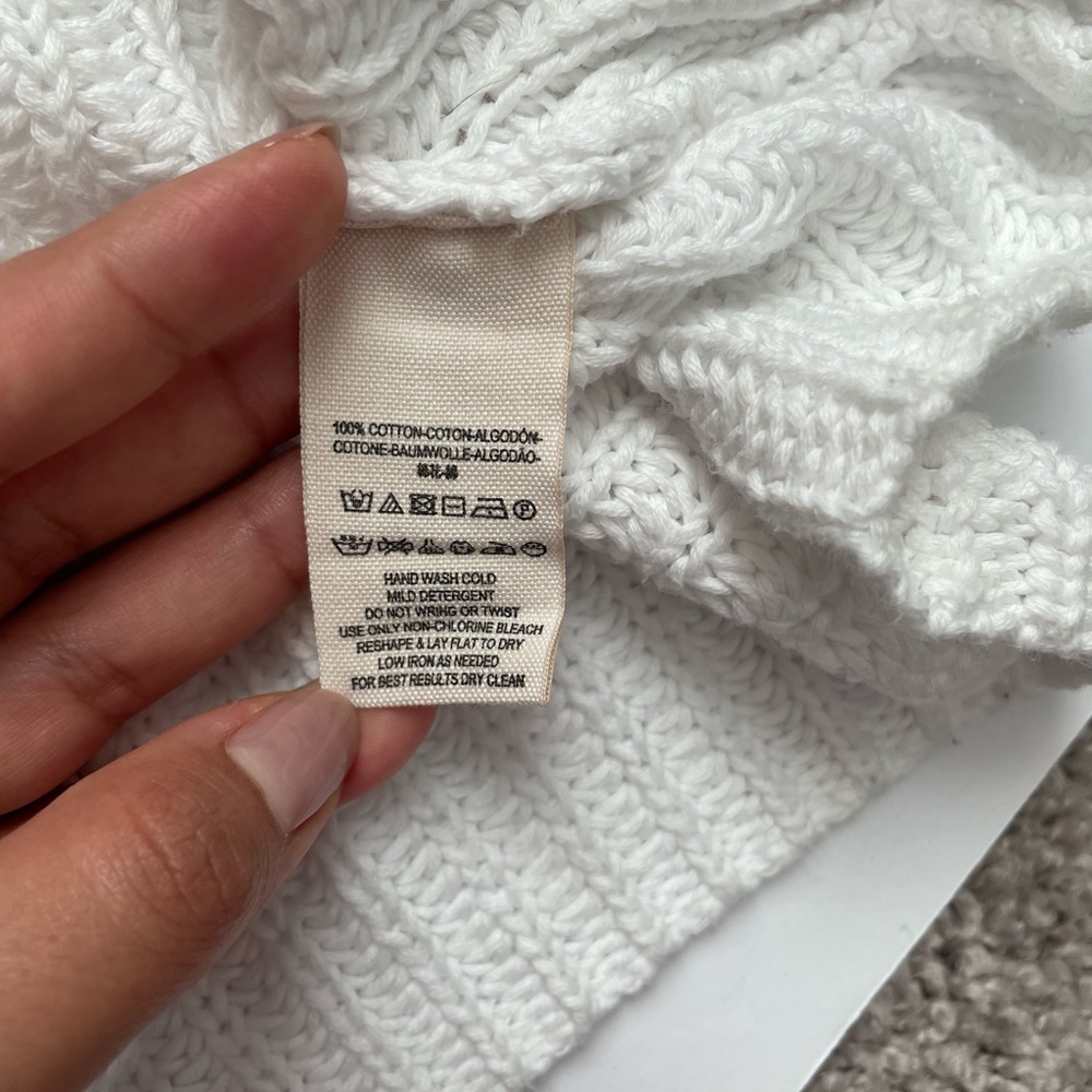 Free people v-neck sweater knit woman’s XS - Picture 4 of 5